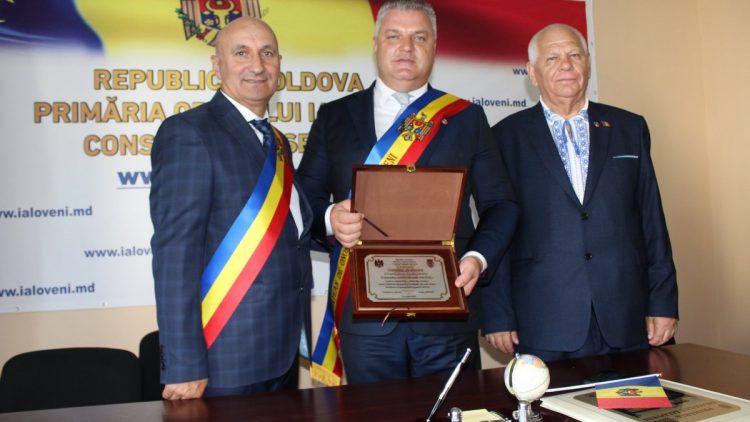 Pistol Gheorghe – Cetatean de Onoare al Orasului Ialoveni
